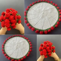 رومیزی دست‌باف