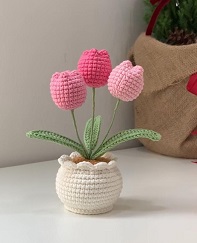 گلدان دست‌باف